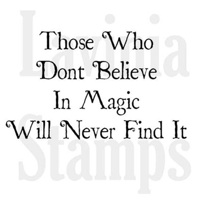 Lavinia Stamps - Believe in Magic