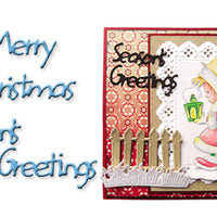 Marianne Design: Creatables Dies - Merry Christmas /Seasons Greetings