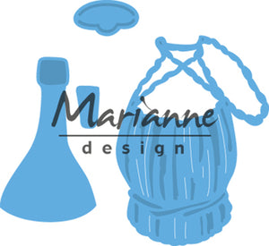 Marianne Design Tiny's Wine Bottle