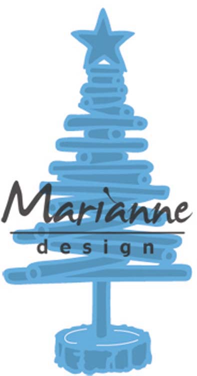 Marianne Design Creatables Tiny's Christmas Tree Wood