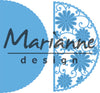 Marianne Design Creatables Anja's Flower Demi Circle