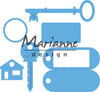 Marianne Design Creatables Key Ring
