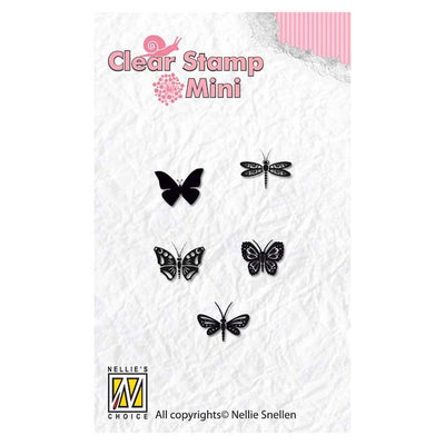Nellie's Choice - Clear Stamp Butterflies
