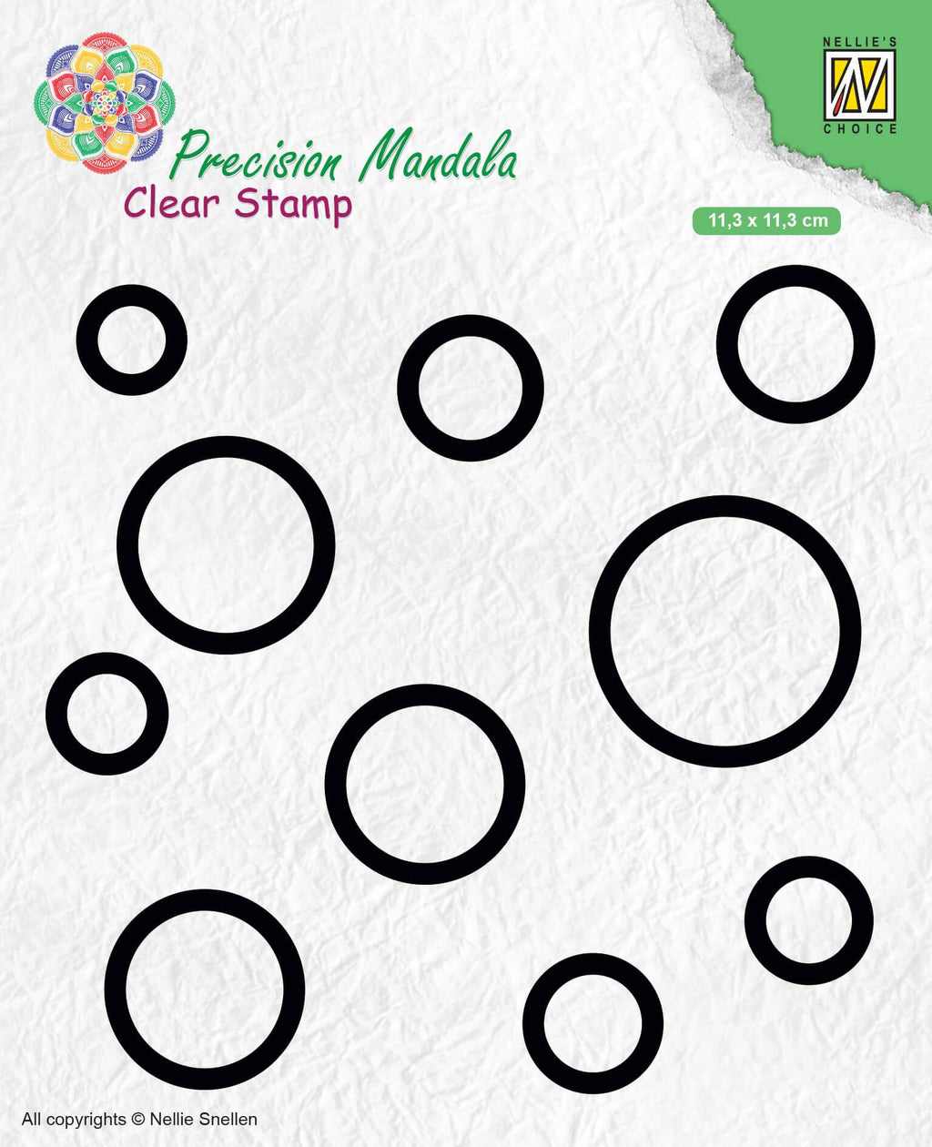Nelle Choice Precision Stamp - Circles