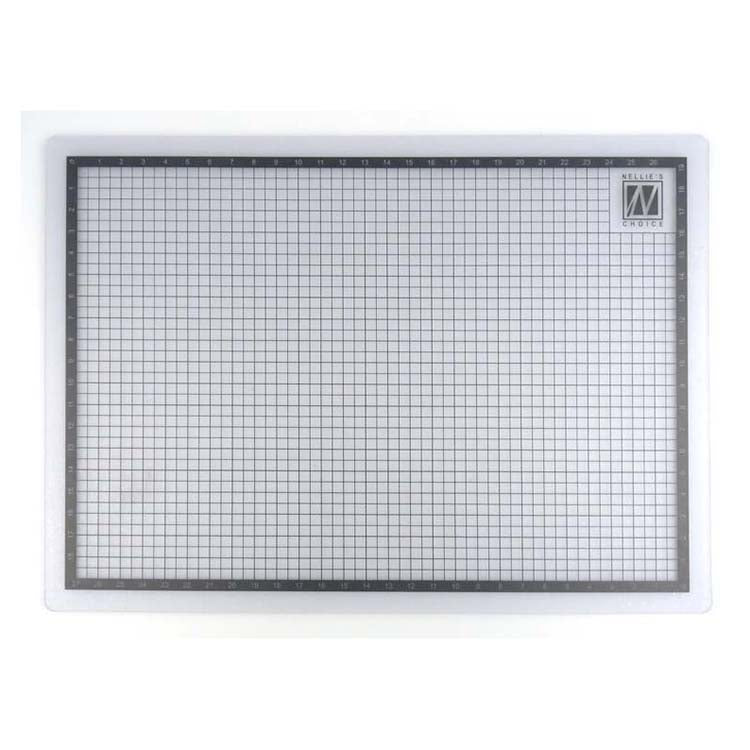 Nellie's Choice A4 Transparent Self-Healing Cutting Mat