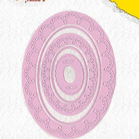 Multi Frame Dies Decorative Oval (set of 5)