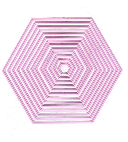 Multi Frame Die Straight Hexagon