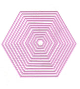 Multi Frame Die Straight Hexagon