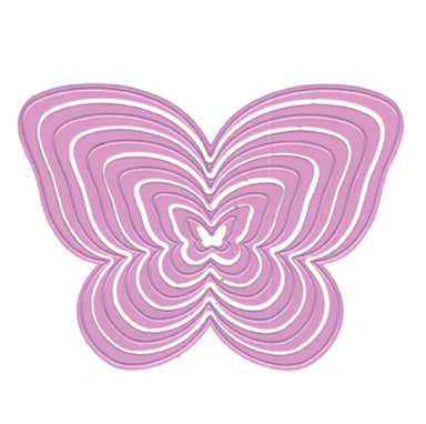 Multi Frame Cutting Die - Butterfly