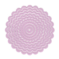 Multi Frame Die - Wavy Round (9 pcs)