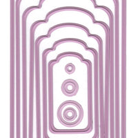 Multi Frame Dies - Curved Tags (11)