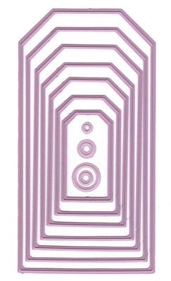 Multi Frame Dies - Straight Tags (11)