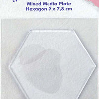 Nellie's Choice - Mixed Media Plate Hexagon