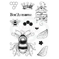 Pink Ink Designs A5 Clear Stamp Set Bee-utiful