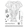 Pink Ink Designs A5 Clear Stamp Set Elephant