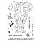Pink Ink Designs A5 Clear Stamp Set Elephant