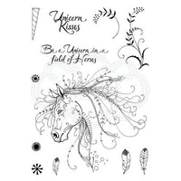 Pink Ink Designs A5 Clear Stamp Set Unicorn