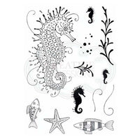 Pink Ink Designs A6 Clear Stamp Set Seahorse
