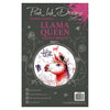 Pink Ink Designs A5 Clear Stamp Llama Queen