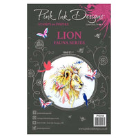 Pink Ink Designs A5 Clear Stamp Lion