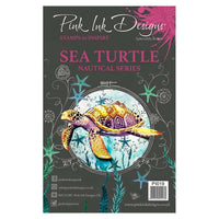 Pink Ink Designs A5 Clear Stamp Sea Turtle