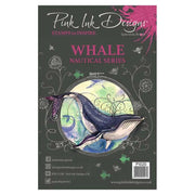 Pink Ink Designs A5 Clear Stamp Whale