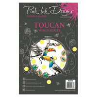 Pink Ink Designs A5 Clear Stamp Toucan