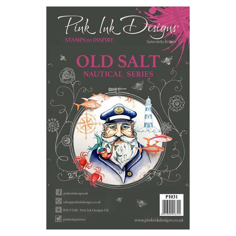Pink Ink Designs A5 Clear Stamp Old Salt