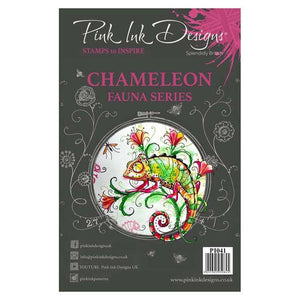 Pink Ink Designs Clear Stamp Chameleon