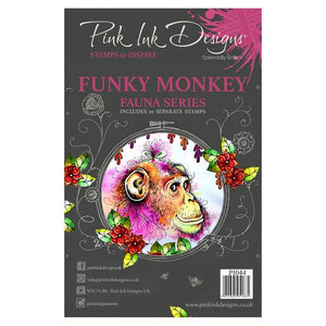 Pink Ink Designs Clear Stamp Cheeky Monkey