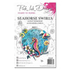 Pink Ink Designs Clear Stamp Seahorse Swirls