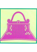 Pink Stencils Handbag