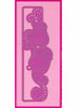 Pink Stencils Roses