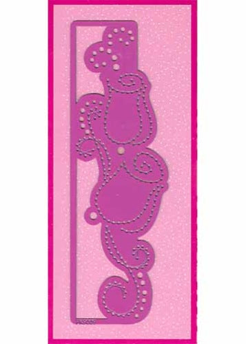 Pink Stencils Roses