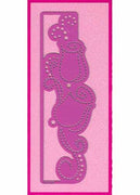 Pink Stencils Roses