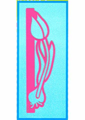Pink Stencils Tulip