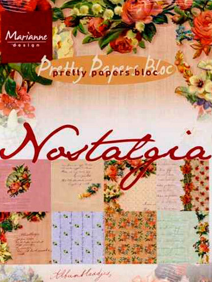 Marianne's Pretty Paper Bloc-Nostalgia