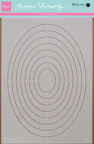 Marianne Design Mask Karin's Basic Shape: Oval