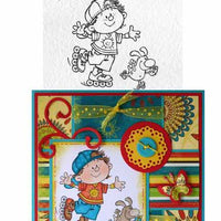 Clear Stamps - Schoffie's Skating
