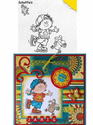 Clear Stamps - Schoffie's Skating