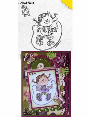 Clear Stamps - Schoffie's Skipping
