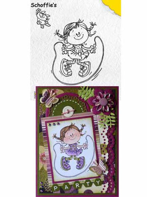 Clear Stamps - Schoffie's Skipping