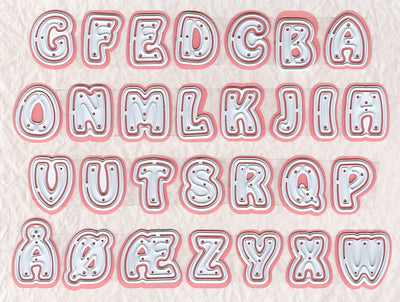 Shape Dies - Alphabet