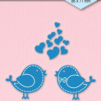 Nellie's Choice - Shape Die Blue Spring Fever