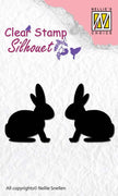 Nellie's Choice - Clear Stamp Silhouette Hare