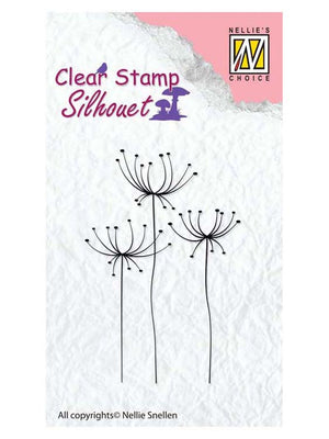 Nellie's Choice - Clear Stamp Silhouette Herbs 1