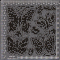 Ecstasy Crafts Exclusive Templates Small -Butterflies