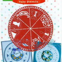 Suus Stencil Circle With Designs