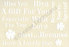 Creative Expressions Stencils Collection - Lovely