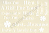 Creative Expressions Stencils Collection - Lovely